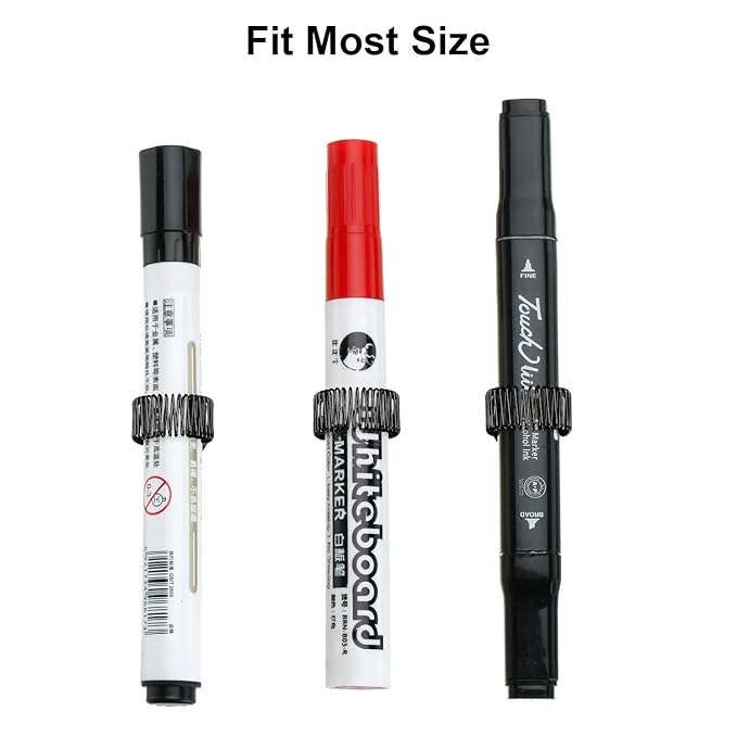 10 Clips Soportes de Pluma Soporte de Bolígrafo de Acero al ...