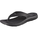 Totes Women's Everywear Waterproof Flip Flop Sandals | Ultra-lightweight durable waterproof flip flops with contoured footbed for beach, pool, and travel