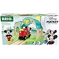 Brio 32270 Disney Mickey and Friends: Mickey Mouse Record & Play Station | Wooden Toy Train Set for Kids Age 3 and Up