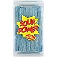 SOUR POWER Berry Blue Candy Belts, 150 Pieces, 42.3 Ounce