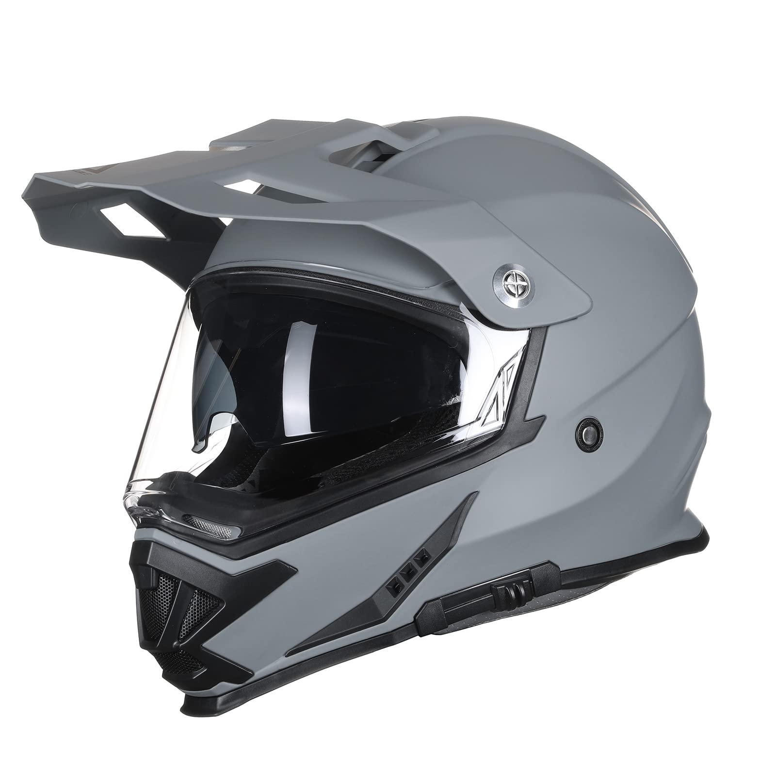 best motorcycle helmets on amazon RUANLOV FRP Full Face Helmet - Integrated Motorcycle mounted button interface that eliminates bulky external components ILM Motorcycle Helmets for Adult