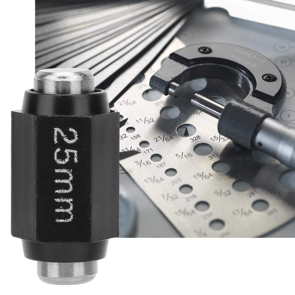 Outside Micrometer Caliper Standard Calibration Measuring Rod Bar 25mm