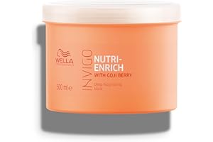 Wella Professionals Invigo Nutri-Enrich Deep Nourishing Mask | For Dry or Stressed Hair | Formulated with Goji Berry