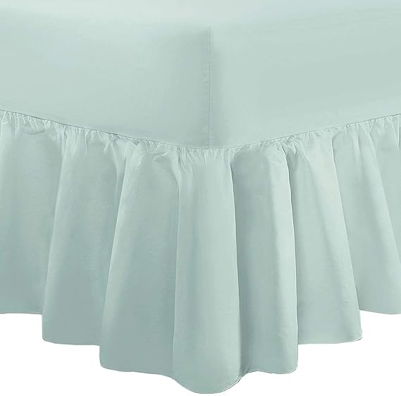 Bluemoon Bedding® Easy Care Percale Extra Deep Fitted Valance Sheet