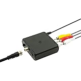 GE RF Modulator with S-Video, Convert RCA/S-Video to RF Coax Connection, for Older TV Sets, Use with Blu-ray, DVD Players, VC