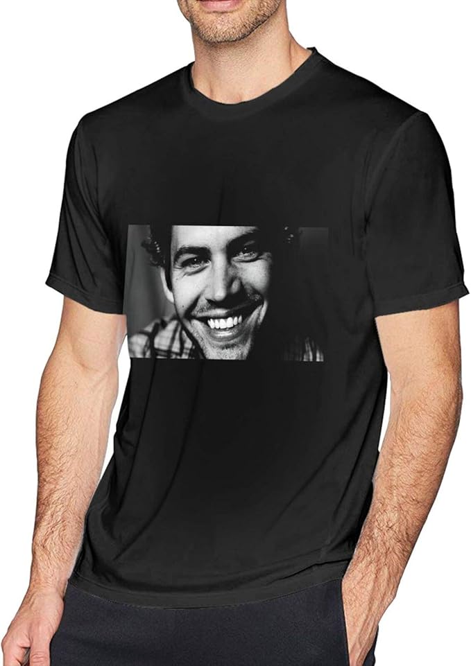 paul walker black t shirt