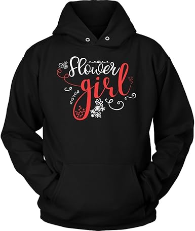 flower girl hoodie