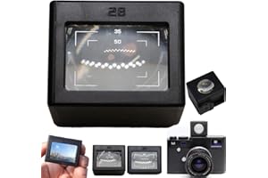 28mm Waist Level Viewfinder,Retropia Optical Waist Level Viewfinder,Replacement Camera External Optical Viewfinder Waist Leve