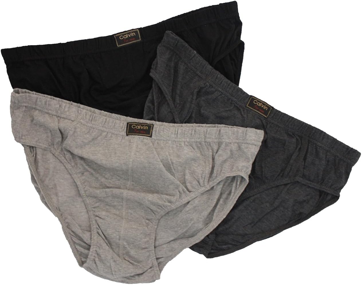 3 x MENS COTTON BRIEFS SLIPS (EXTRA LARGE, 2XL TO 5XL)SizeXXL (44"46