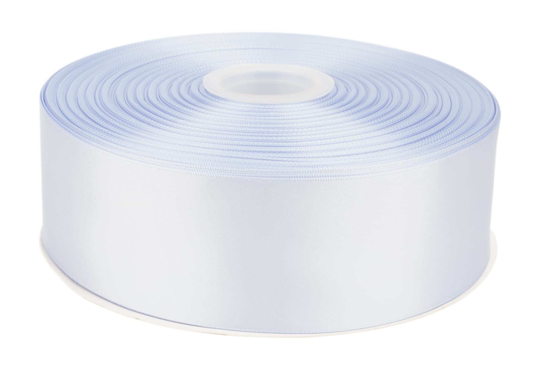 Fondersy 91 Meters Bluebell Double Faced Satin Ribbon - 50mm Width for Wedding, Gift Wrapping, Floral Arrangement and Crafts