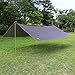 Anyoo Camping Tarp Shelter Lightweight Hammock Rain Fly Waterproof Durable Portable Compact for Fishing Beach Picnic