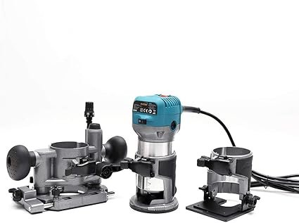 Katsu Tools Fraiseuse Manuelle Commune De Routeur En Bois 220v Avec La Base D Immersion D Inclinaison Amazon Fr Bricolage