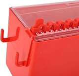 Fockety Lockout Tagout Lock Box 8 Positions Key Station Wall Mount Transparent view 6