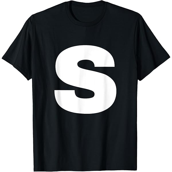 Amazon.com: Bold Letter S - Alphabet Characters Big Font