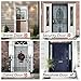 Greeter Digital Door Viewer & Doorbell - LCD Security Camera Monitor 165° Wide Angle Lens - Video Record Photo Shooting - No APP - No Motion Sensor - Peephole Needed (Gold Earth)