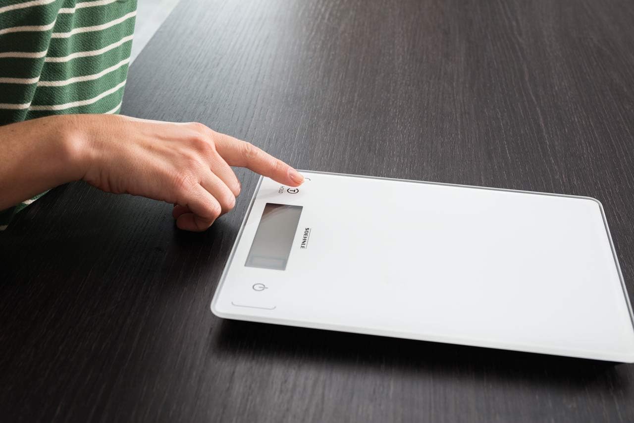Soehnle Page Profi 300, Digital Food Scale, Kitchen Weighing Scale with Large 22 cm LCD Screen - Image 5