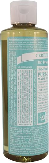 Dr. Bronner's Pure-Castile Soap Baby Mild Organic 8 Oz 2 Pack view 3