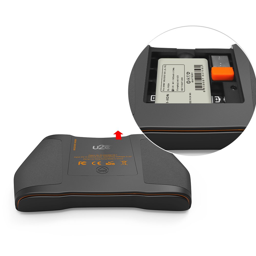 KUD i8+ 2.4GHz Plus Mini Wireless Keyboard with Touchpad Mouse Rechargable Air Mouse LED Backlit Handheld Remote Control Controller for Android TV BOX Smart TV PC Notebook Mini PC Li-ion Battery