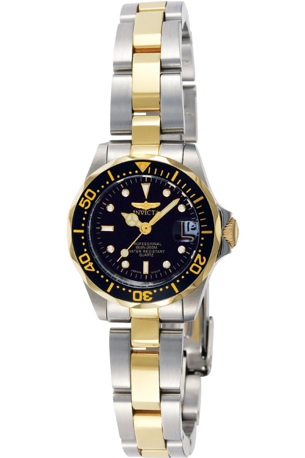Invicta Pro Diver 8941 Women's Watch - Waterproof - Analogue - Quartz Movement - stainless steel with black dial - 24mm — image 1