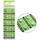 Cotchear AG7 Coin Battery 395A LR927 SR927SW LR57 SR927 Button Cell Batteries [10Pcs/Pack]