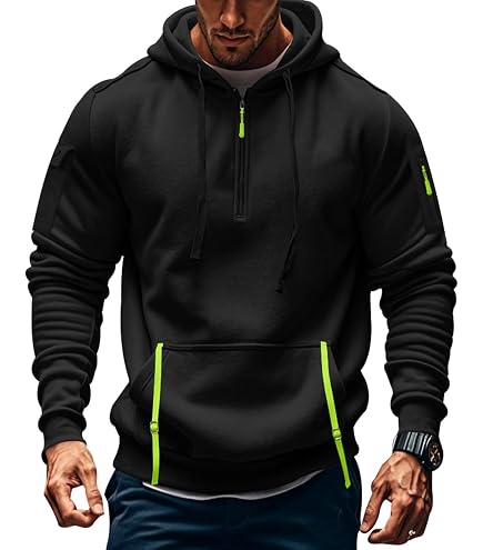Russell Athletic Legend Tech Fleece Hoodie Black S at Amazon Men's