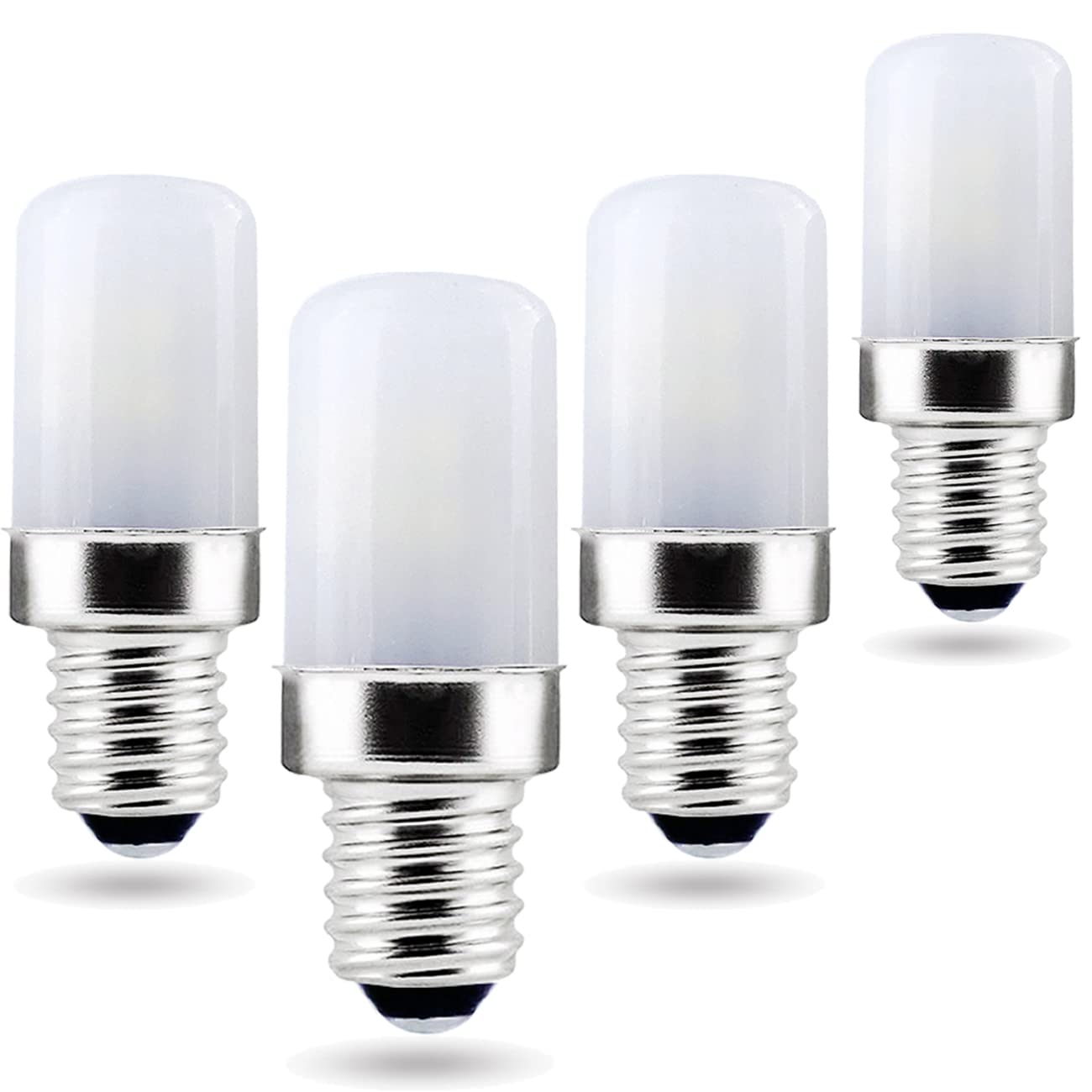 Photo 1 of KAKEMONO E12 Dryer LED Bulb 120V for Dryer Drum, Water Ice Dispenser, Refrigerators, Night Light,2W Cool White 6000K, Non-dimmable, Pack of 4