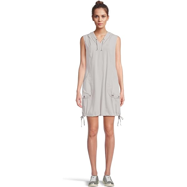 (取寄) XCVI レディース アクティブ スミ ドレス XCVI women Active Sumi Dress  XCVI Women's Active Sumi Dress, Arctic at Amazon Women's Clothing