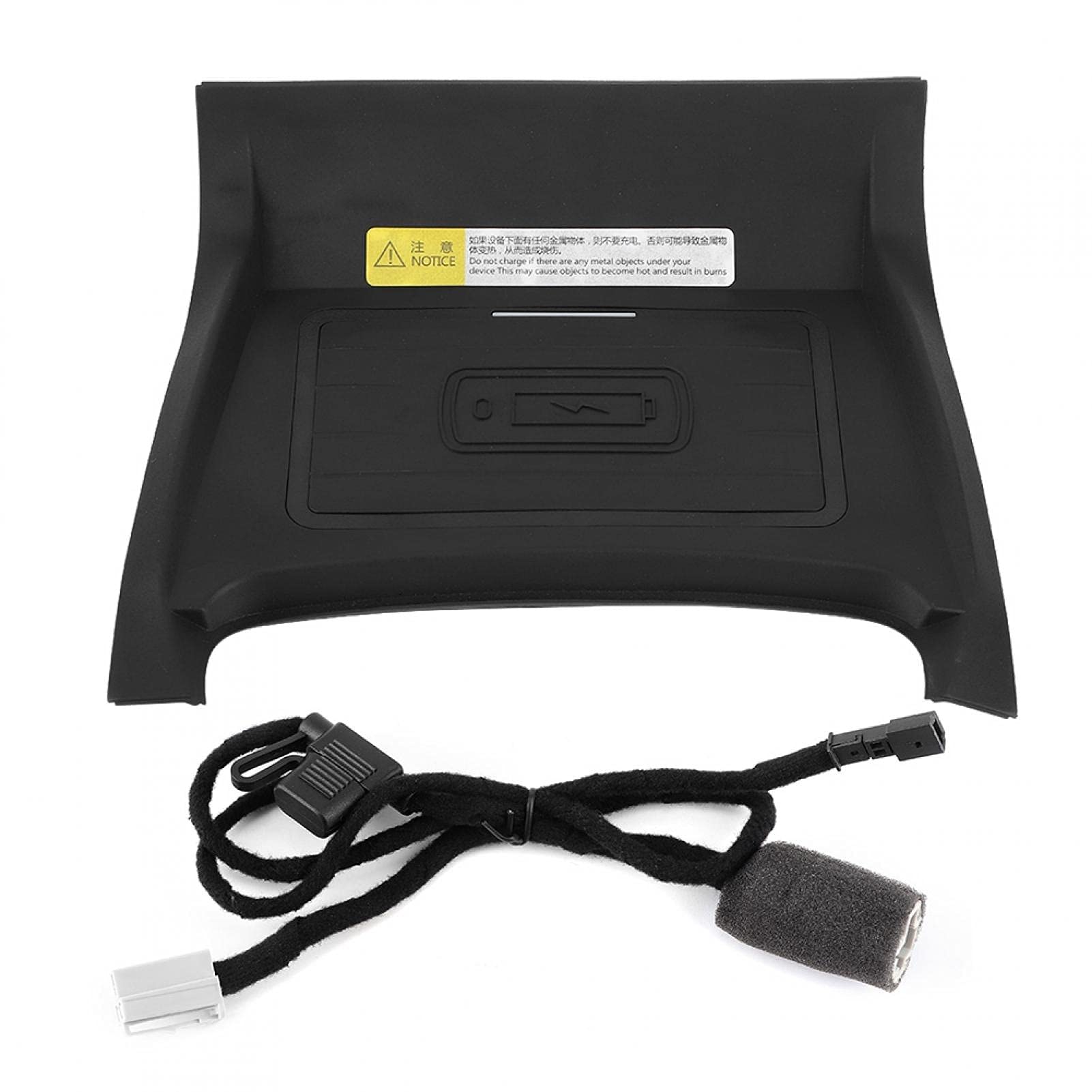 15W Wireless Car Plate, Fast Charging for Sport 2015-2019, Environmental Non-Slip Design