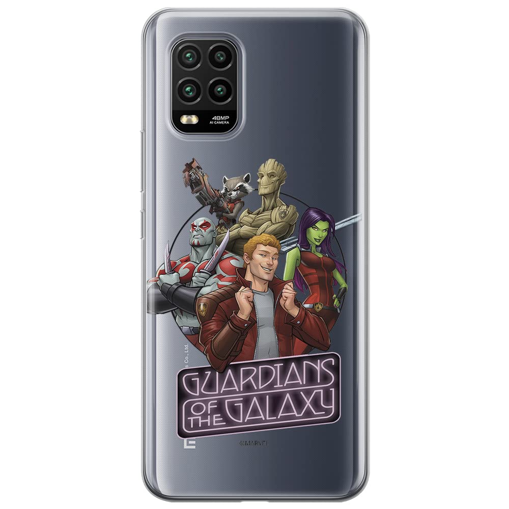 ERT GROUP mobile phone case for Xiaomi MI 10 LITE original and officially Licensed Marvel pattern Guardians of the Galaxy 009 optimally adapted to the shape of the mobile phone, partially transparent — image 1