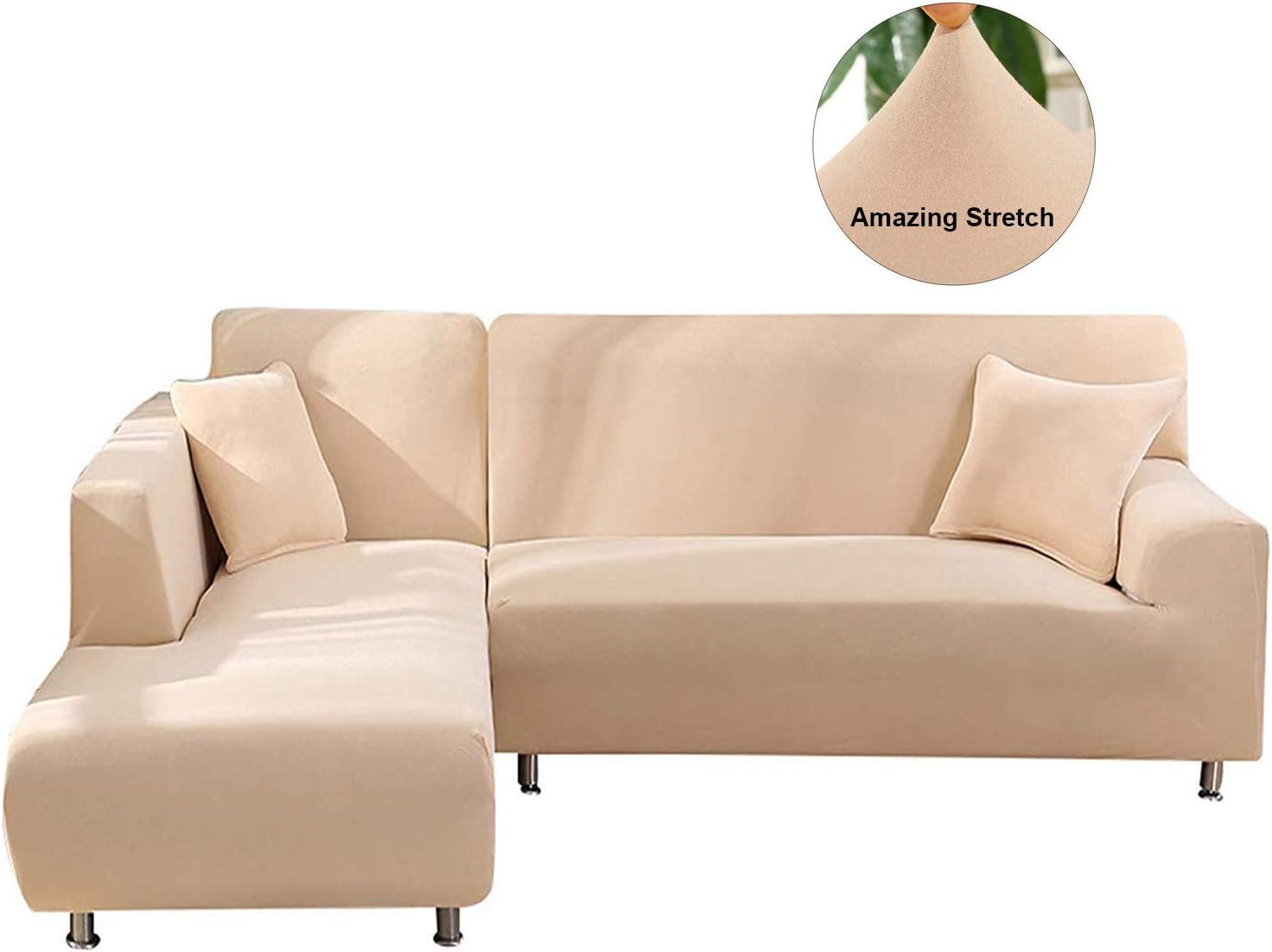 Best white cotton one piece sofa cover