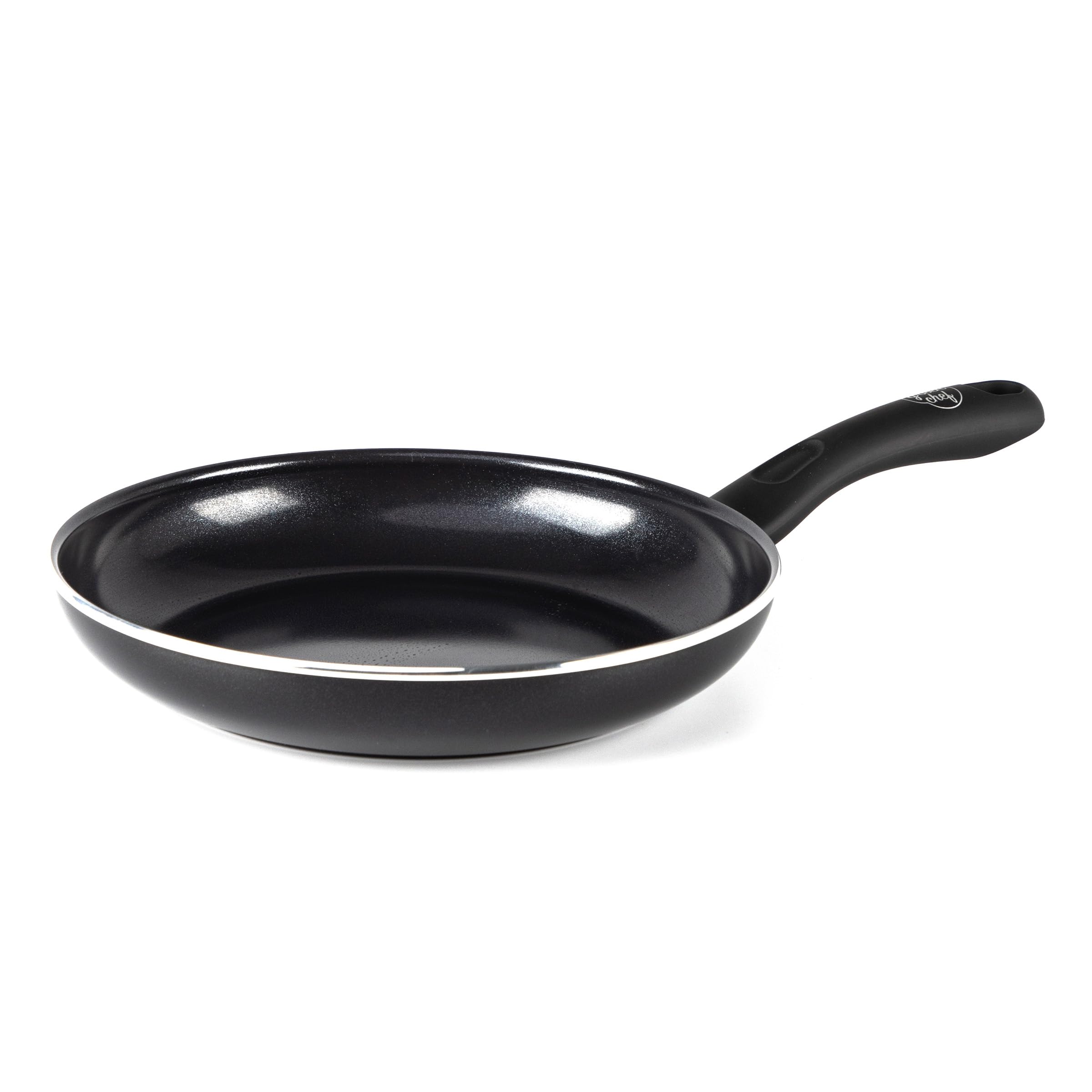 GreenChef Diamond Healthy Ceramic Non-Stick 28 cm Frying Pan Skillet, PFAS-Free, Egg Pan, PFAS-Free, Induction Suitable, Oven Safe up to 160˚C, Black