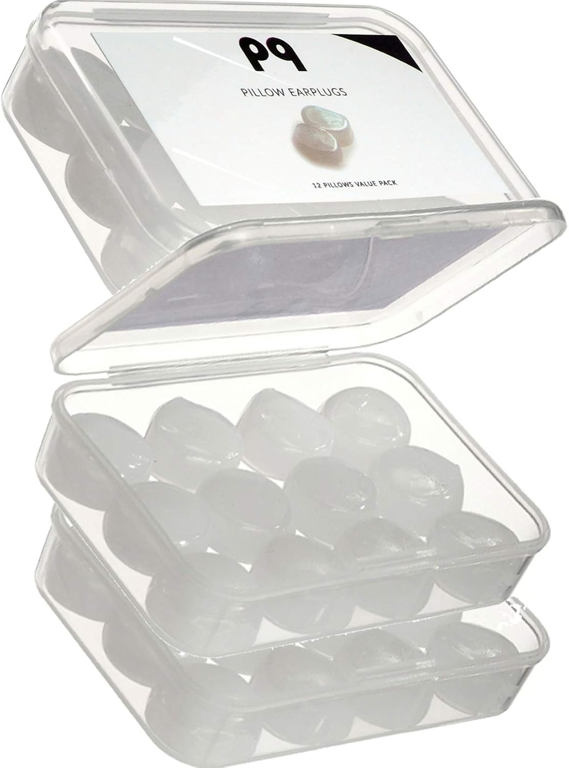 PQ Earplugs for Sleep 24 Moldable Wax Ear Plugs for Sleeping