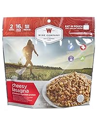 Wise Foods Entree   Bandeja de queso Lasagna (2 un