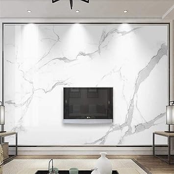 Wandaufkleber Aus Marmor Stoff Grau Weiss Wandfarbe Aus Seide Amazon De Baumarkt