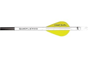 New Archery Products NAP Quikfletch Quikspin Speed Hunter Arrow Fletching System Pack of 6
