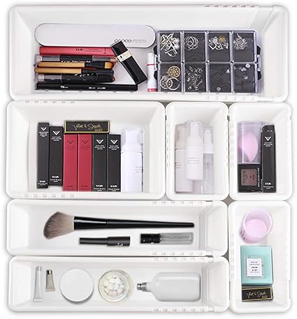 Expandable Drawer Organizer For Desk Adjustable Organizer Tray