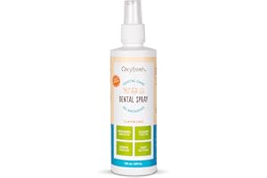 Oxyfresh Advanced Cat & Dog Breath Spray – Instant Pet Breath Freshener: Easy No Brushing Teeth Cleaning Solution – Fight Plaque, Keep Teeth & Gums Healthy