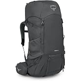 Osprey Renn 65L Women's Backpacking Backpack, Gray OS | hiking pack, camping gear, overnight trail pack, Gray color, OS size