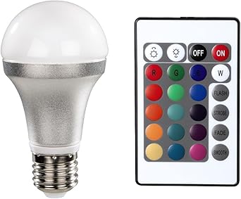 Xavax Led Lampe E27 4 5 W Gluhlampenform Multicolor Mit Fernbedienung Amazon De Beleuchtung