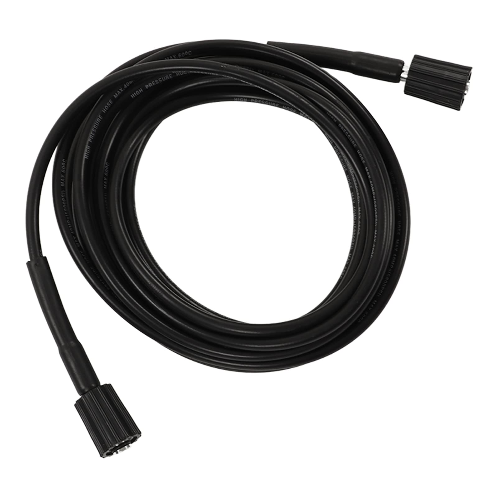 TOPINCN 9m High Pressure Washer Hose, PVC and Rubber Construction, M22 15mm Connectors, for Car Wash, Windows, Driveways Cleaning