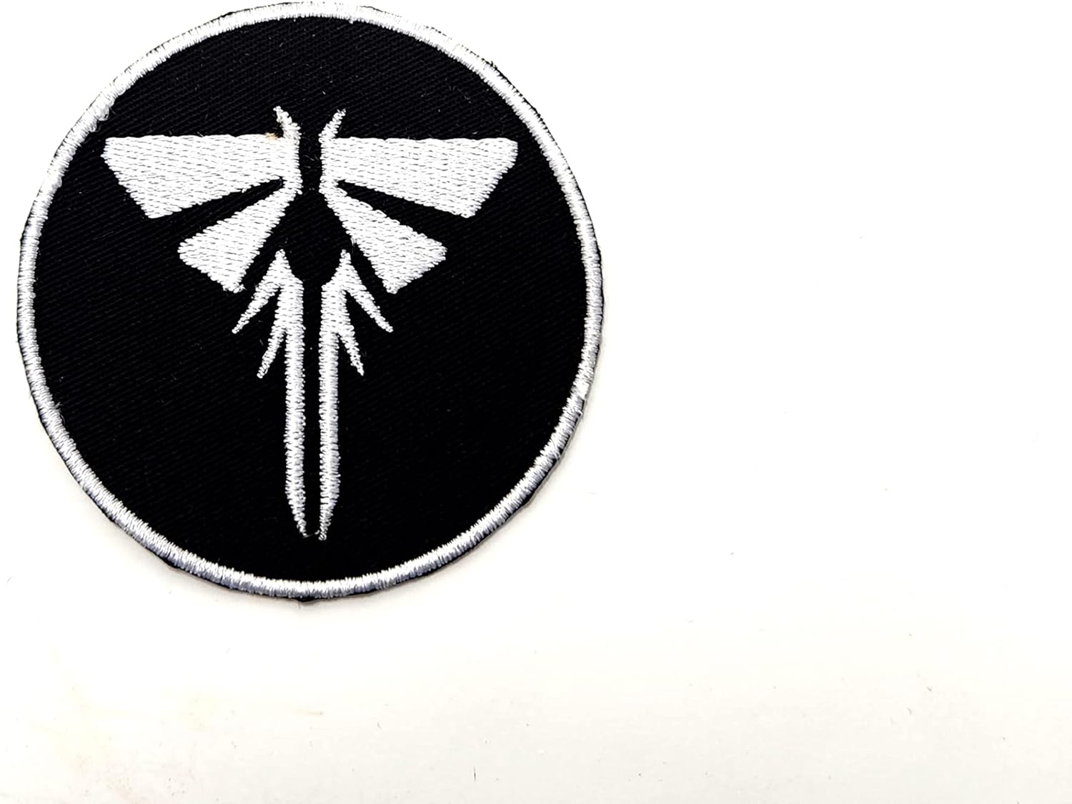Mixed Media - Last of Us Firefly WLF Embroidered Patches (Round Firefly)