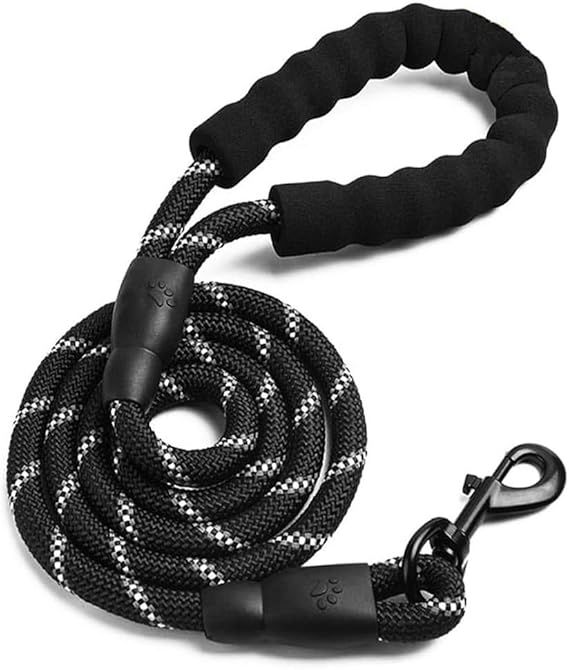 Qklovly Durable Dog Leash with Comfortable Padded Handle