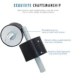 M4 Rubber Vibration Isolator Mount with Studs-Anti