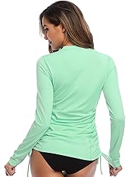 HISKYWIN Women's Long Sleeve UV Sun Protection Rash
