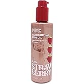 Victoria's Secret PINK Highlighting Body Oil, Juicy Strawberry, 8 fl oz, Limited Edition