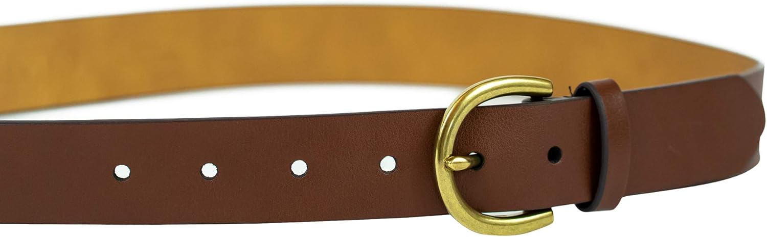 Chaps Women's Simple Minimalist Skinny Jean Belt at  Women’s Clothing store