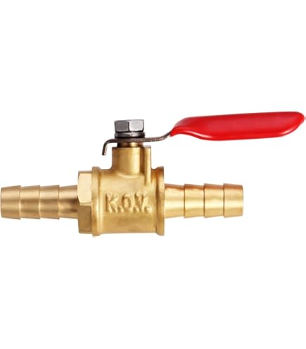 RO 3/8" VANNE À BILLE EN ACIER INOXYDABLE - Monde De L'eau International