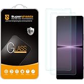 Supershieldz (2 Pack) Designed for Sony (Xperia 1 V) Tempered Glass Screen Protector, Anti Scratch, Bubble Free
