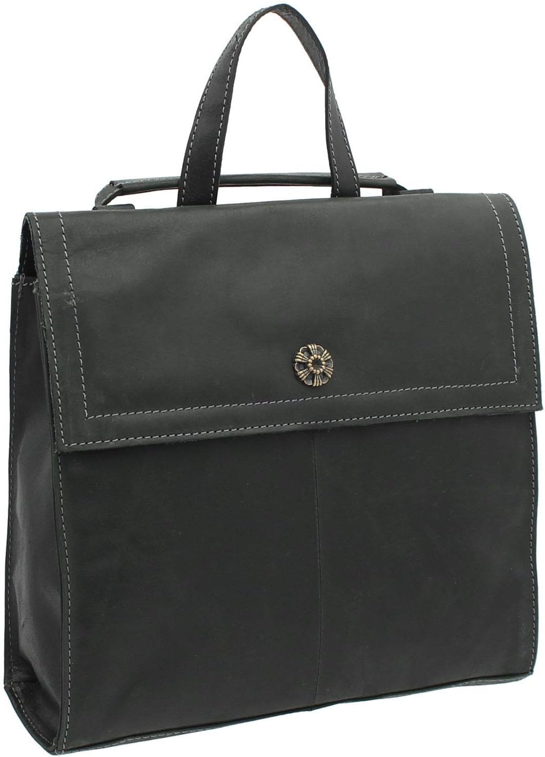 Mala Leather Tudor Collection Backpack 7140_88 Black