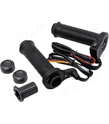 Otorcycle Heated Handlebar Grips Cover, Therostatic Switch Controlled...